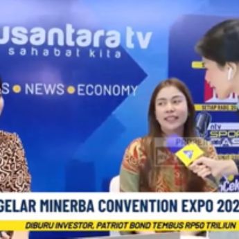 Minerba Convex 2025 Resmi Dimulai, Nusantara TV Ramaikan dengan Booth Interaktif