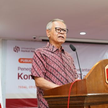 Eks Pimpinan KPK Bagi Perspektif Antikorupsi dalam Kuliah Umum di Universitas Harkat Negeri