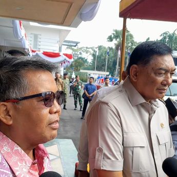 Elite PKS Temui Menhan Sjafrie Sjamsoeddin di Kantornya