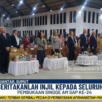 Pembukaan Sinode AM SAP XXIV, GKPI Diharapkan Hadir di Tengah Masyarakat