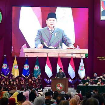 Prabowo Hadiri Sidang Senat Terbuka dan Dies Natalis UKRI Tahun 2025
