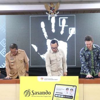 Wamendagri dan Gubernur NTT Resmikan Portal Sasando, Wujudkan Tata Kelola Pemerintahan Berbasis Data