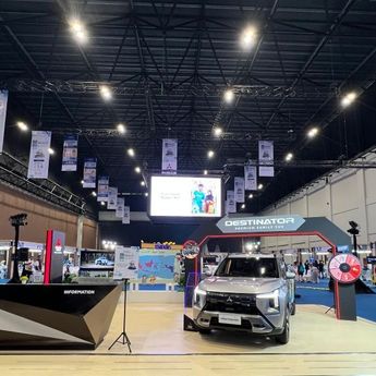 Mitsubishi Destinator Jadi Hadiah Utama di Garuda Indonesia Travel Fair 2025