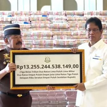 Jaksa Agung Beberkan Asal Muasal Uang Rp13,2 Triliun yang Diserahkan ke Negara