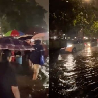 Hujan Deras Guyur Ibu Kota, Sejumlah Titik di Jakarta Terendam Banjir Rabu Malam