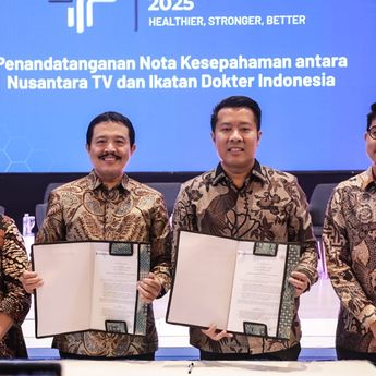 Nusantara TV dan IDI Sepakati Nota Kesepahaman, Jalin Sinergi Perkuat Pelayanan Kesehatan Nasional