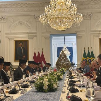 Prabowo Tegaskan Indonesia–Brasil Miliki Potensi Besar: Setengah Miliar Jiwa Harus Maju Bersama