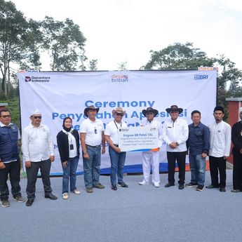Apresiasi Pembangunan Desa BRILiaN di Cisarua