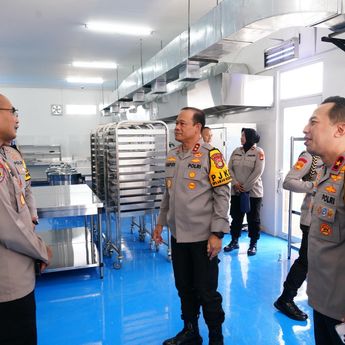 Dicek Kapolda Metro, Dapur MBG Polri di Palmerah Siap Beroperasi