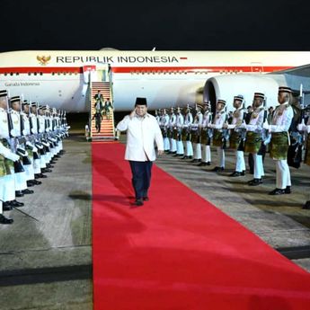 Prabowo Tiba di Malaysia Hadiri KTT Ke-47 ASEAN