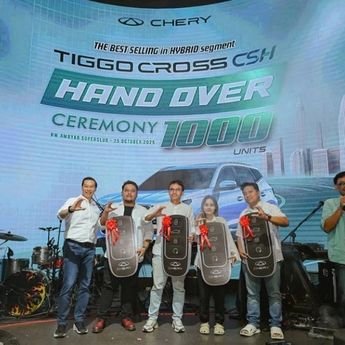 1.000 Unit Chery Tiggo Cross CSH Resmi Diterima Konsumen di Indonesia
