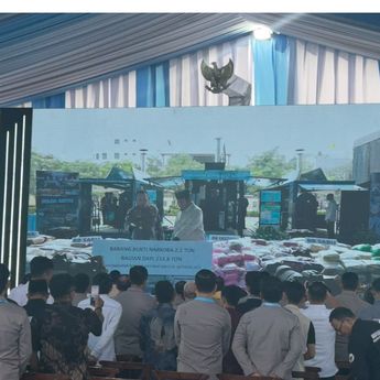 Prabowo Musnahkan Langsung Barang Bukti Narkoba Senilai Rp29,37 Triliun di Mabes Polri