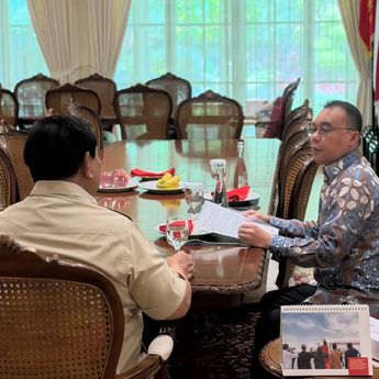Prabowo dan Dasco Gelar Pertemuan, Bahas Situasi Nasional dan Program Strategis Pemerintah