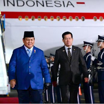 Prabowo Tiba di Republik Korea untuk Hadiri KTT APEC 2025