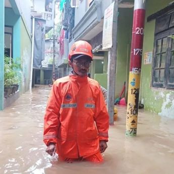BPBD: 30 RT di Jakarta Terendam Banjir Akibat Hujan Deras dan Luapan Kali Krukut