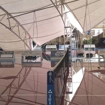 Citata Jakbar Selidiki Penyebab Ambruknya Atap Lapangan Padel di Meruya