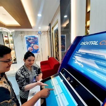 BRI Pondok Indah Permudah Nasabah Melalui CS Digital
