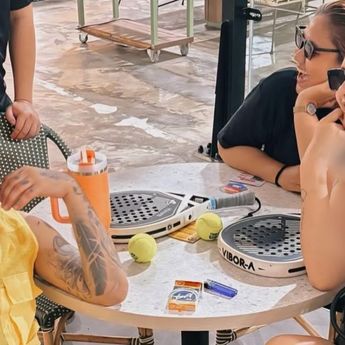 Sebelum Keciduk Narkoba, Onad Masih Asyik Main Padel