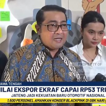Ekspor Ekraf Jawa Tengah Tembus Rp53 Triliun, Terbesar Kedua di Indonesia