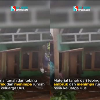Bocah Perempuan 12 Tahun Luka Parah Dihantam Longsor di Sukabumi
