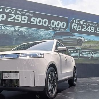 SUV Listrik Dibanderol Mulai Rp249 Juta, JAECOO J5 EV Siap Jadi Penantang Baru di Indonesia