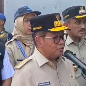 Ini Kata Pramono Usai Tinjau Tanggul Baswedan yang Jebol