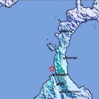 Gempa Dangkal Magnitudo 4,6 Guncang Barat Daya Donggala
