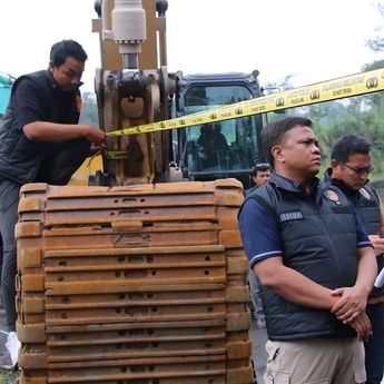 Polisi Tetapkan 3 Tersangka Kasus Tambang Pasir Ilegal di Kawasan Merapi
