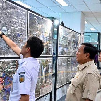 Prabowo Tinjau Rencana TOD di 3 Stasiun Utama Jakarta Sebelum Resmikan Stasiun Tanah Abang Baru