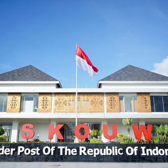 PLBN Skouw Jadi Magnet Wisata Baru di Ujung Timur RI