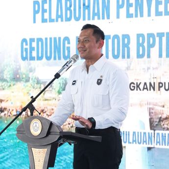 Perkuat Konektivitas, AHY Resmikan Pelabuhan Penyeberangan di Kepulauan Anambas