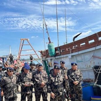 KKP Tangkap Lagi Kapal Vietnam Curi Ikan di Laut Natuna Utara