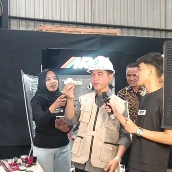 Momen Gibran Ikut Live TikTok Promosikan Produk Lokal Salatiga