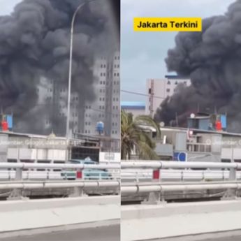 Kebakaran Besar Landa Kawasan Jelambar Jakarta Barat Pagi Ini