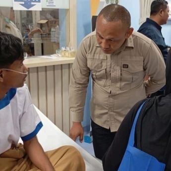 Kementerian HAM Kunjungi Korban Ledakan SMAN 72, Pastikan Penanganan Secara Maksimal