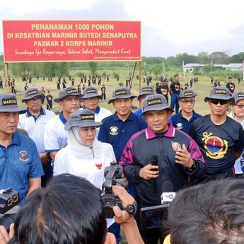 Inaugurasi Pasmar 2: Wujud Nyata Kepedulian Lewat Penghijauan dan Bakti Sosial di Surabaya