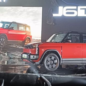 Chery Luncurkan SUV Listrik Off-Road Terbaru J6T, Desain Gagah Harga Masih Misteri
