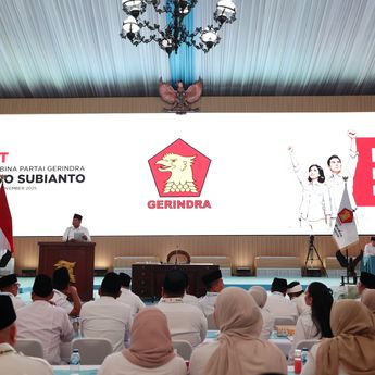 Prabowo Ingatkan Seluruh Kader Gerindra untuk Berbuat Baik Bagi Bangsa dan Negara