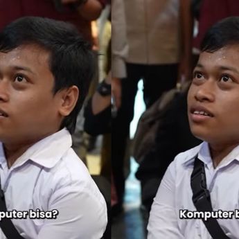 Zidan Penyandang Disabilitas yang Ikut Job Fair Diterima Kerja di Transjakarta