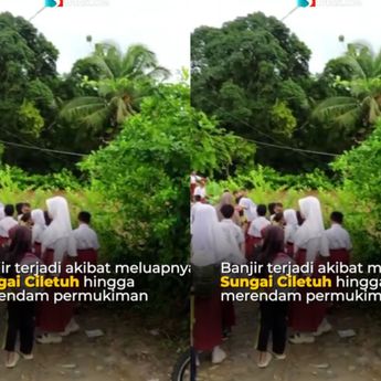 VIDEO: Banjir Terjang Wilayah Selatan Sukabumi, Akses Sekolah Terputus