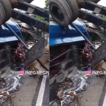 Fakta Mengerikan Kecelakaan Truk Solar Hantam Minibus di Purworejo