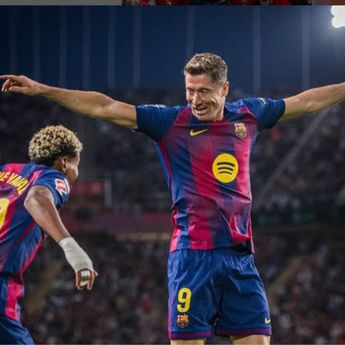 Barcelona Gilas Betis 3-1 di Laga Perpisahan Lewandowski di Camp Nou