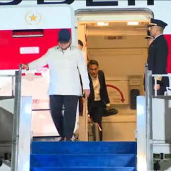 Usai Lawatan Sehari ke Australia, Prabowo Tiba di Tanah Air