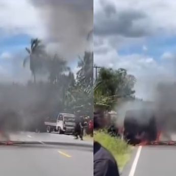 Mobil Kas Bank Himbara Terbakar di Polman, Uang Rp4 Miliar Ludes