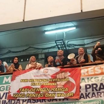 Pedagang Pasar Pramuka Ngeluh Mahalnya Sewa Toko, Harganya Rp425 Juta