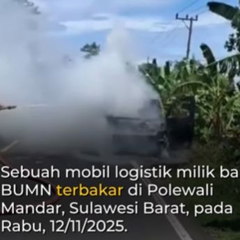Mobil Bank BUMN Terbakar di Jalan, Uang Rp 4 Miliar Hangus Tak Tersisa