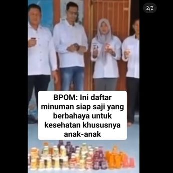 Viral, BPOM Sebut Minuman Ale-Ale Berbahaya bagi Anak-anak