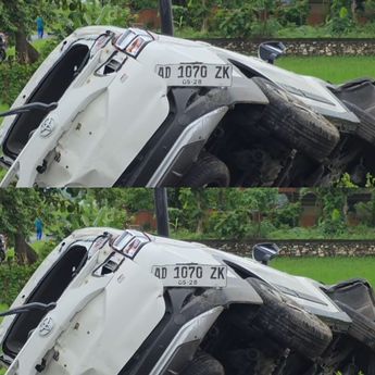 Kereta Batara Kresna Tabrak Mobil di Perlintasan Tanpa Palang Begajah, Dua Orang Luka-Luka