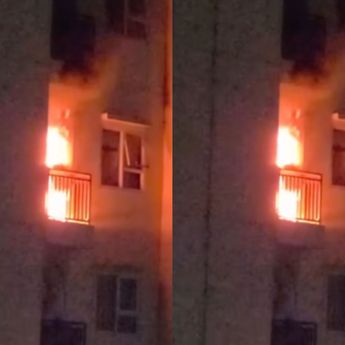 Kebakaran Hantam Apartemen di Cinere Depok
