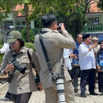 Momen Gemuruh Pelajar Dukung Seruan Prabowo Sikat Koruptor